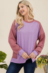 Celeste High-Low Sweatshirt