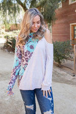 Naturally Divided Long Sleeve Top