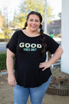 Good Vibes Short Sleeve Top