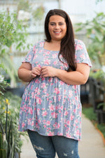 Floral Belle Tiered Swing Dress