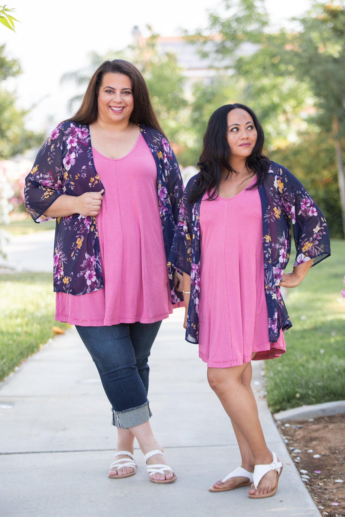 Midnight Floral Kimono