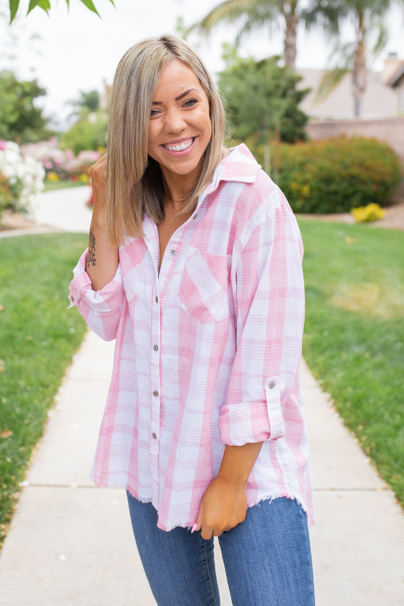 Country Fair Plaid Button Down