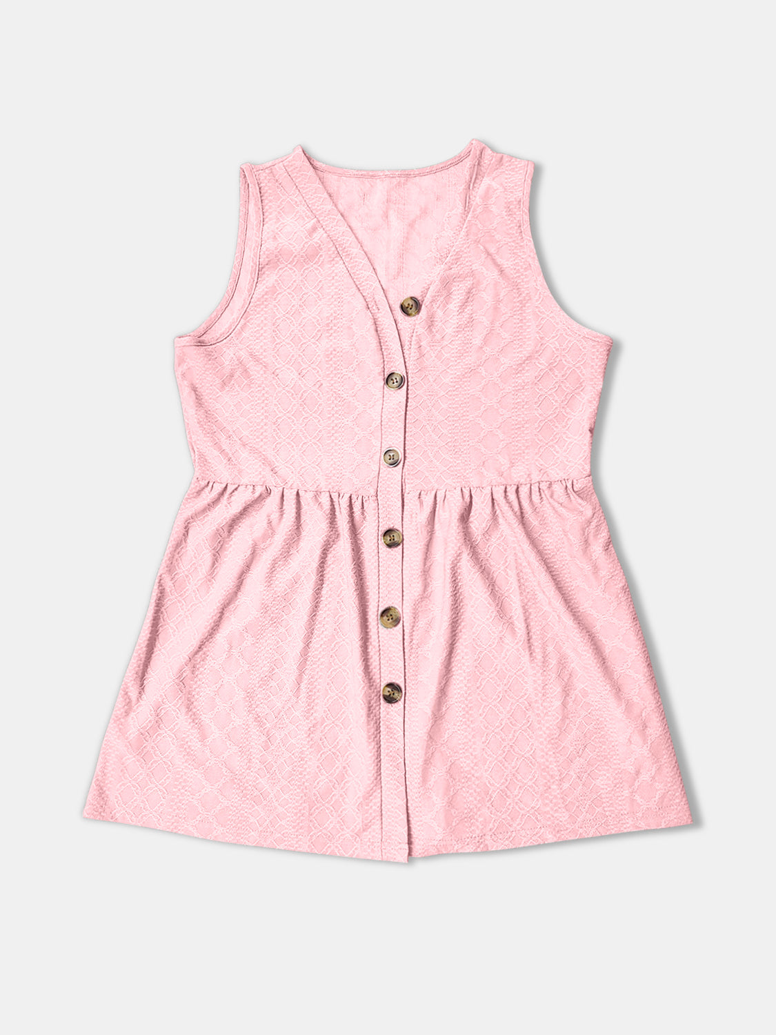 Shiloh Button Up V-Neck Tank