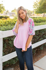 Pretty In Pink Raglan