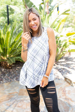 Plaid to Meet You Tank