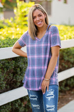 Country Club Plaid Short Sleeve