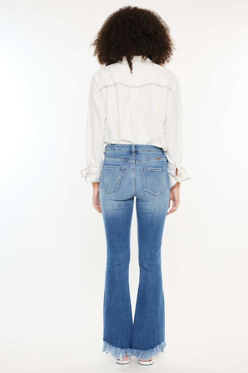 Blair Kancan High Rise Frayed Hem Jeans