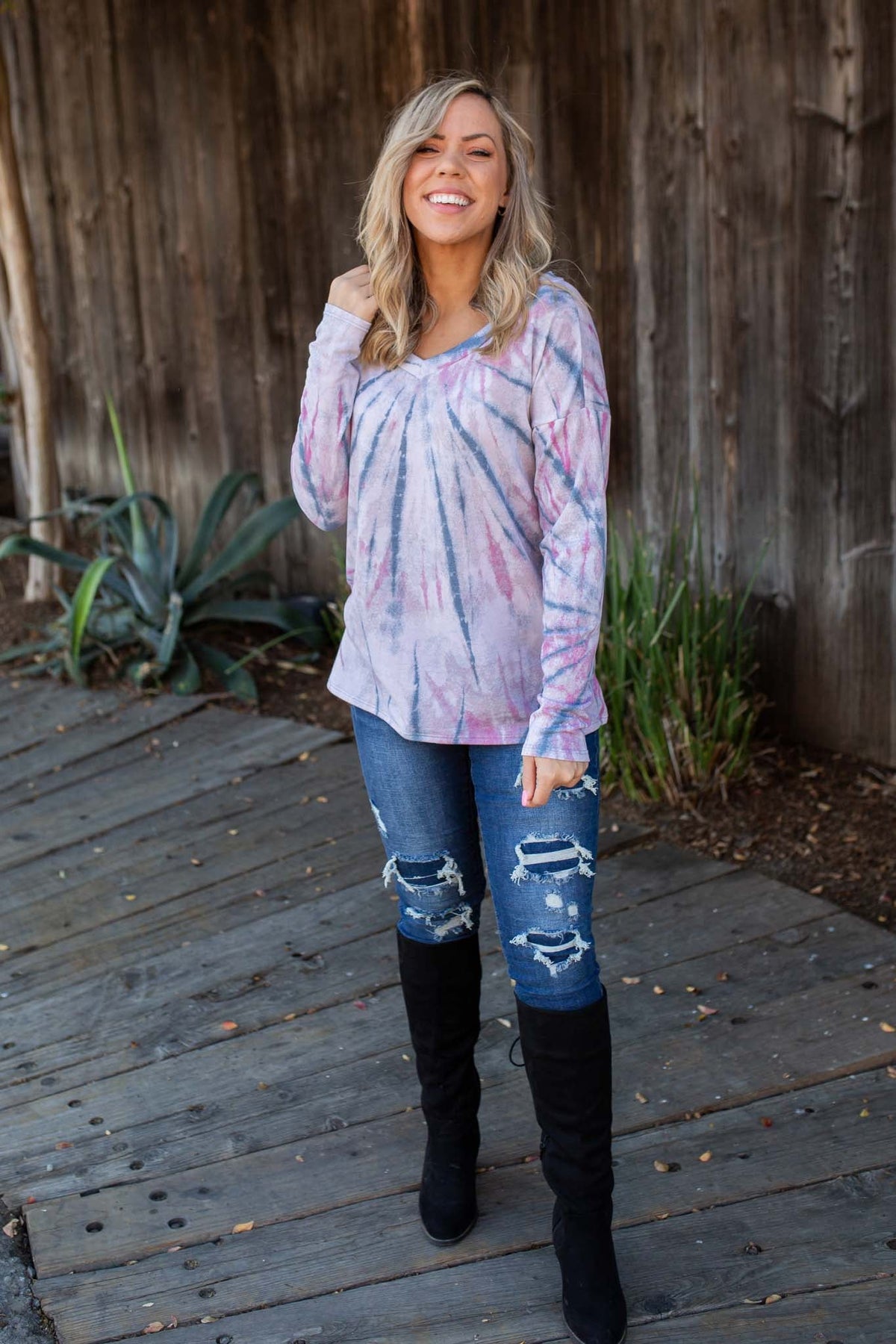 Rays of Hope Long Sleeve Top