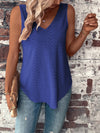 Brooklyn Eyelet V-Neck Wide Strap Tank