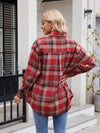 Becca Plaid Button Up Long Sleeve Shirt