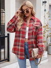 Becca Plaid Button Up Long Sleeve Shirt