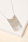 Chevron Pendant Necklace