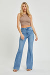 Charlie High Rise Raw Cut Hem Bootcut RISEN Jeans