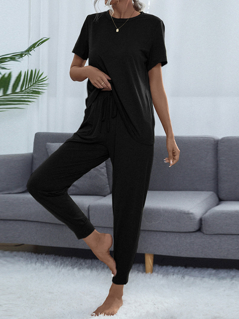 Clara Short Sleeve Top and Pants Set