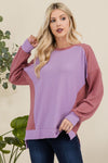 Celeste High-Low Sweatshirt