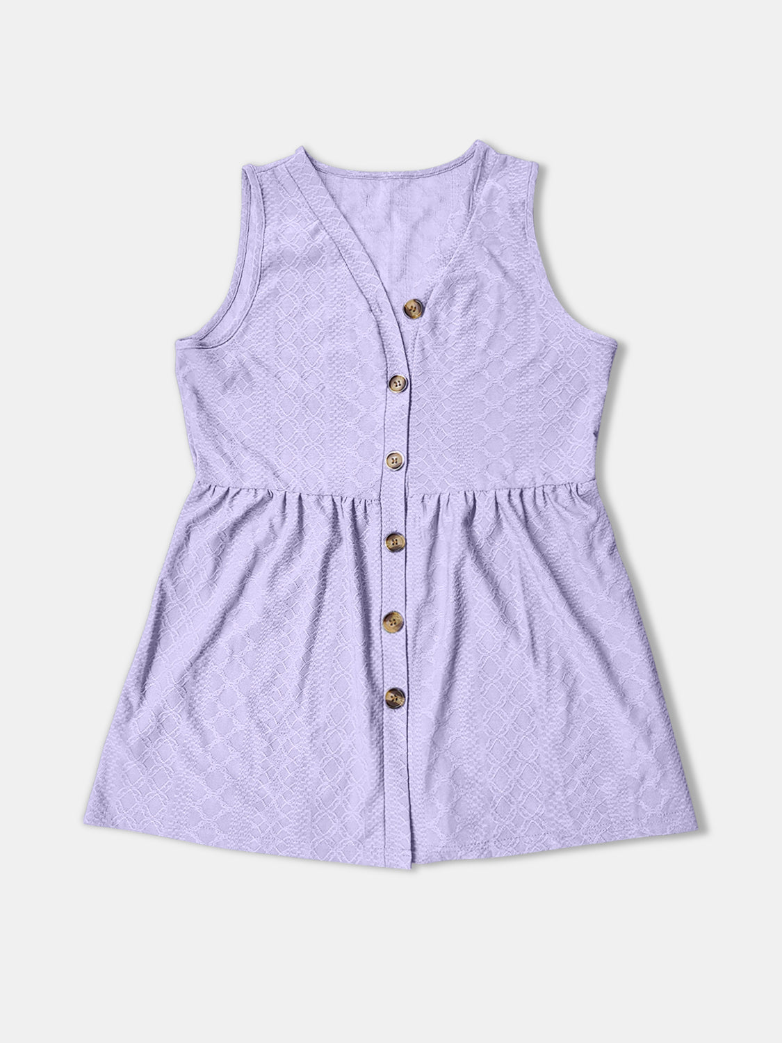 Shiloh Button Up V-Neck Tank