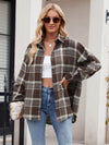 Gemma Pocketed Plaid Long Sleeve Shirt