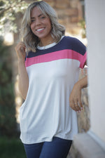 Sweet Caroline Short Sleeve Top