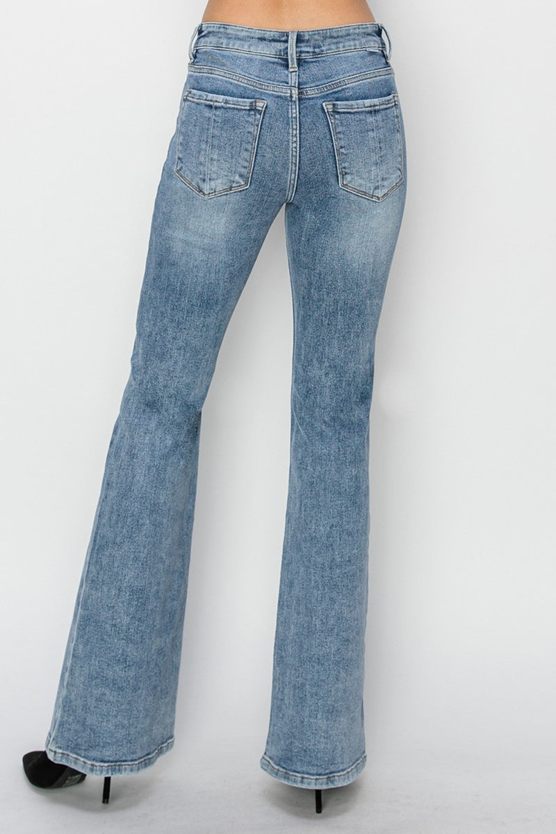 Wyatt Mid Rise Bootcut RISEN Jeans