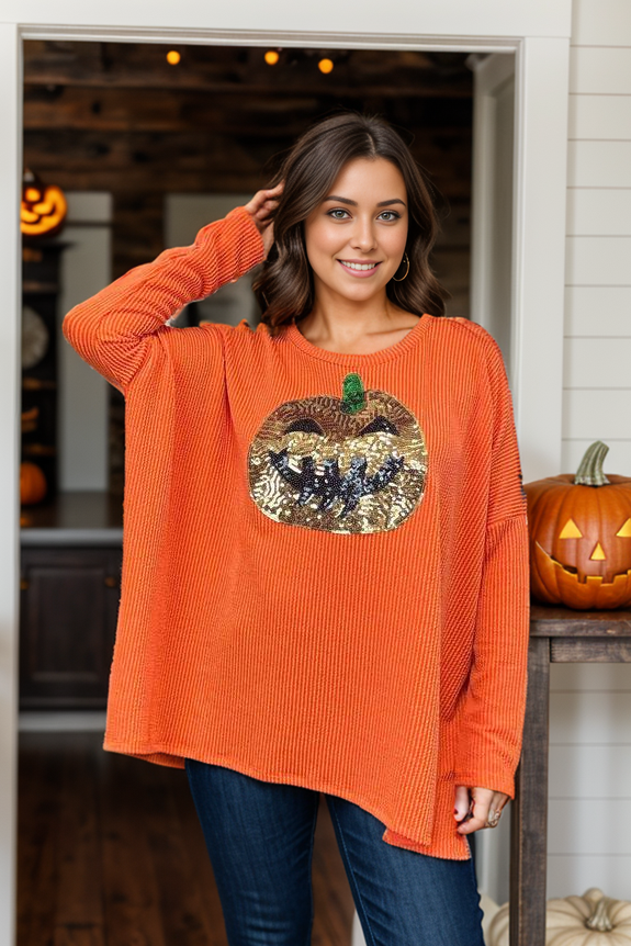 Pumpkin Queen Top