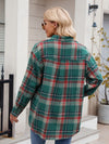 Becca Plaid Button Up Long Sleeve Shirt