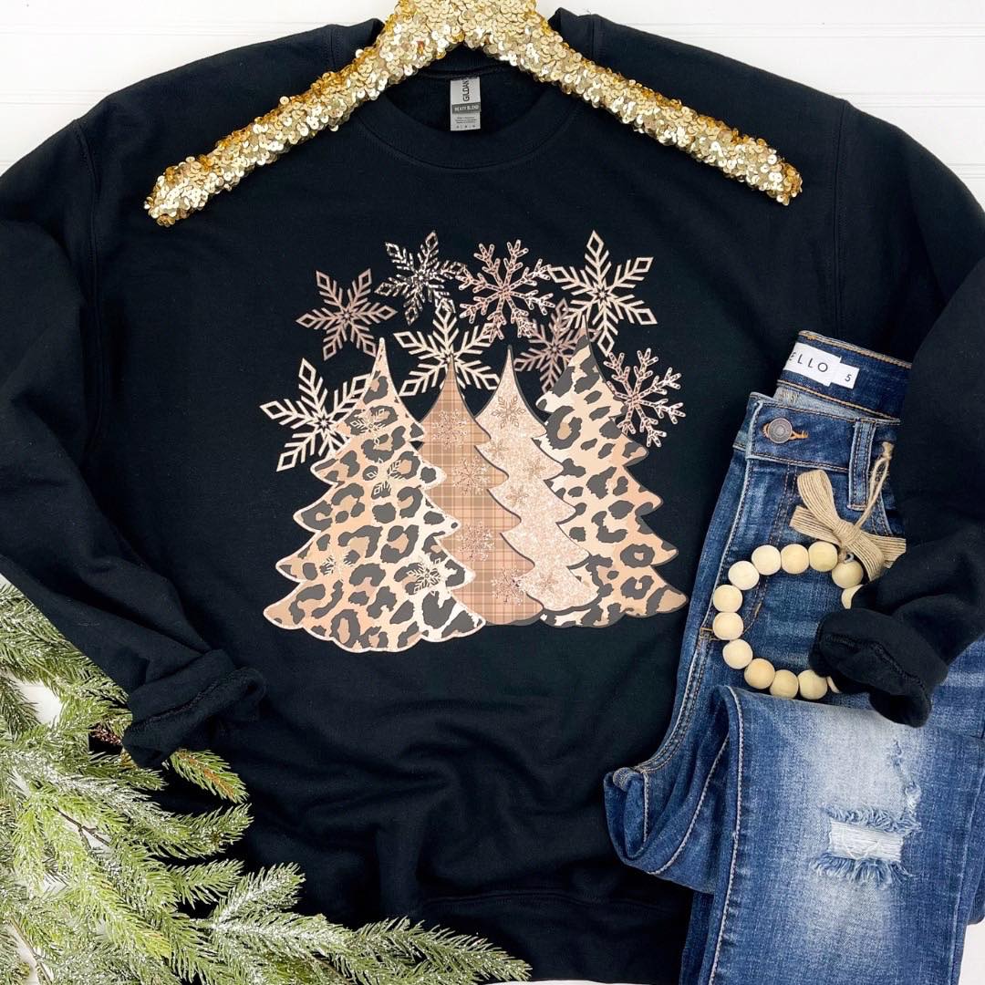 Snowflake Trees Sweatshirt