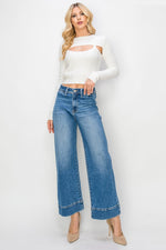 Renae High Rise Wide Leg RISEN Jeans