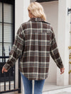 Gemma Pocketed Plaid Long Sleeve Shirt