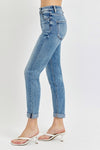 Belinda High Rise Cropped Roll Up Kancan Jeans