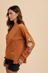 Abigail Embroidered Top