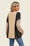 Rae Contrast Long Sleeve Top