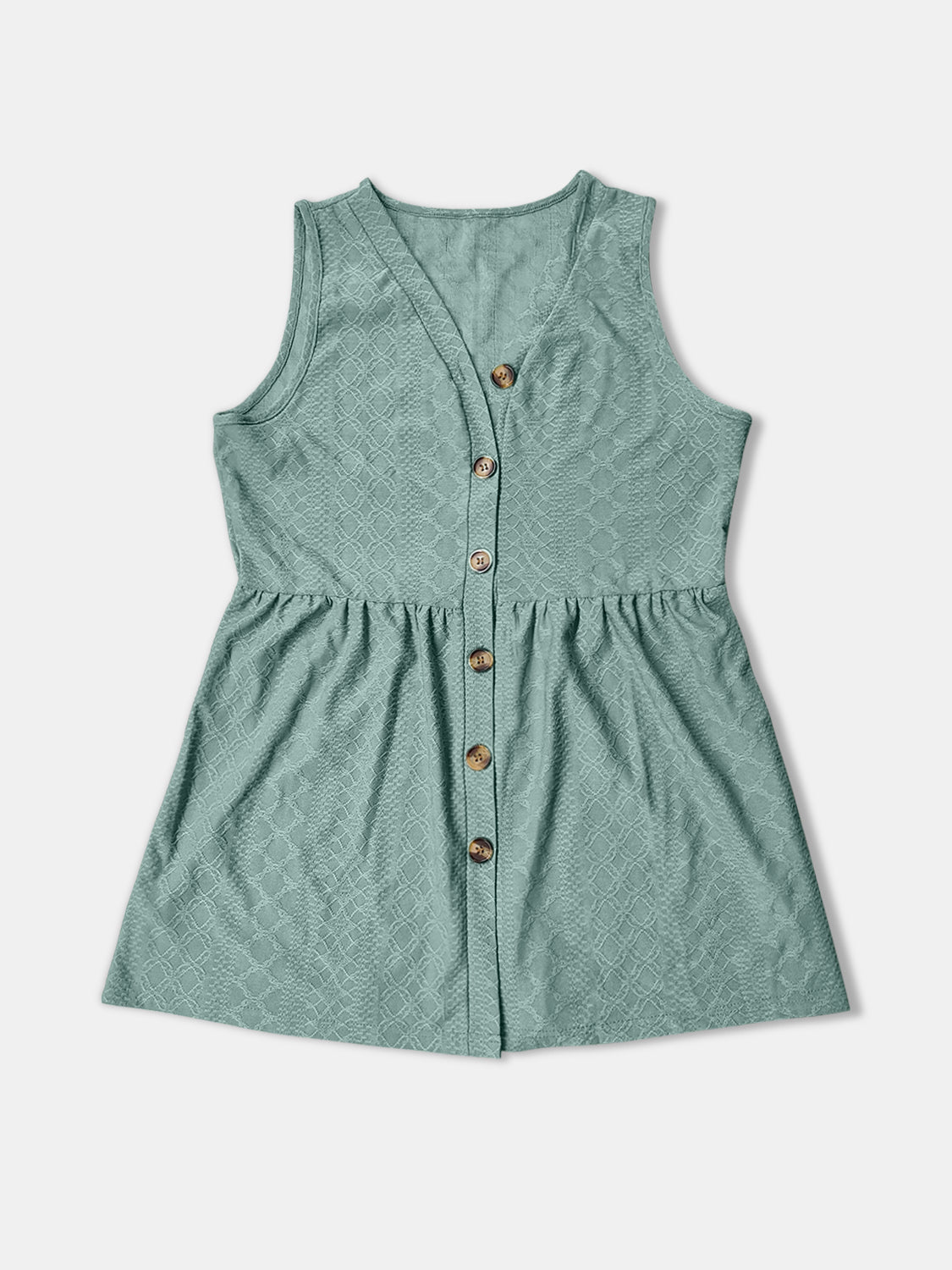 Shiloh Button Up V-Neck Tank