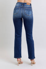 Seraphina Washed Straight Leg Judy Blue Jeans