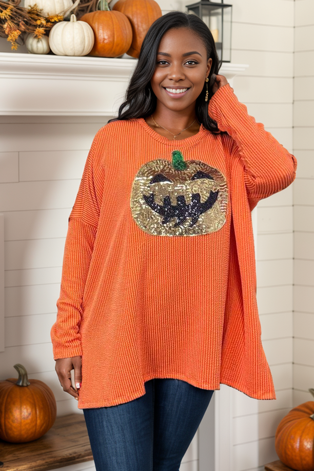 Pumpkin Queen Top