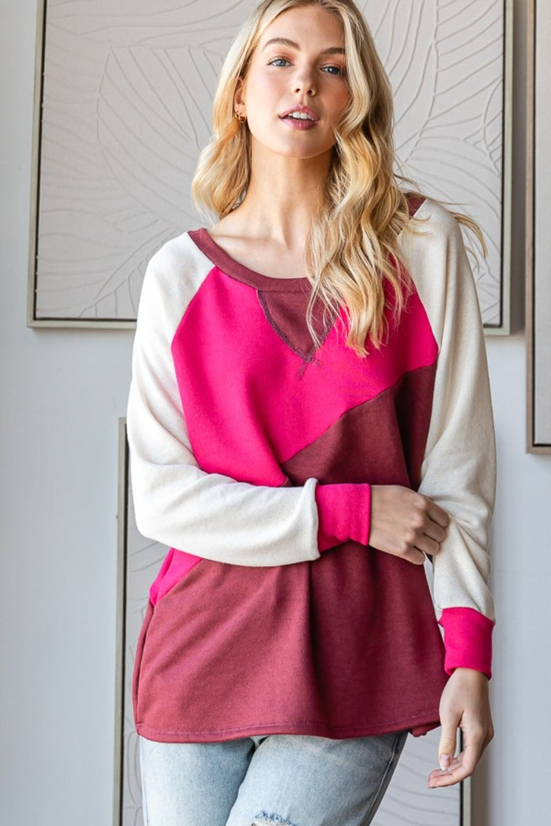Hope Color Block Top