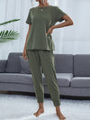 Clara Short Sleeve Top and Pants Set