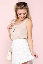 Bailey Half Button Tank