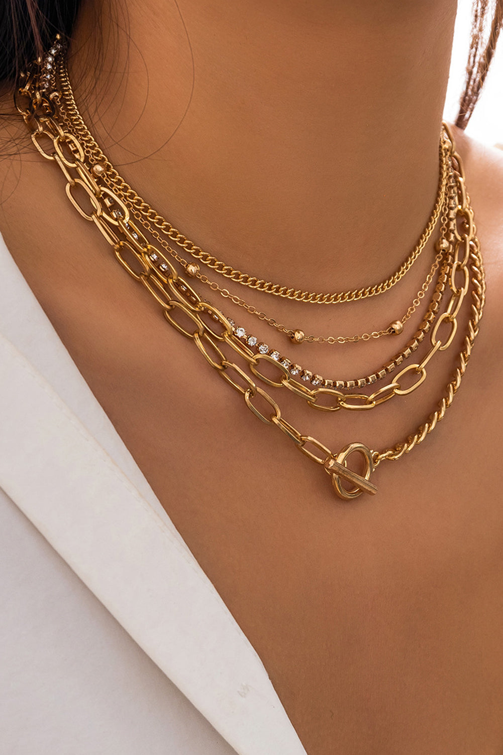 5 Piece Layer Necklace Set