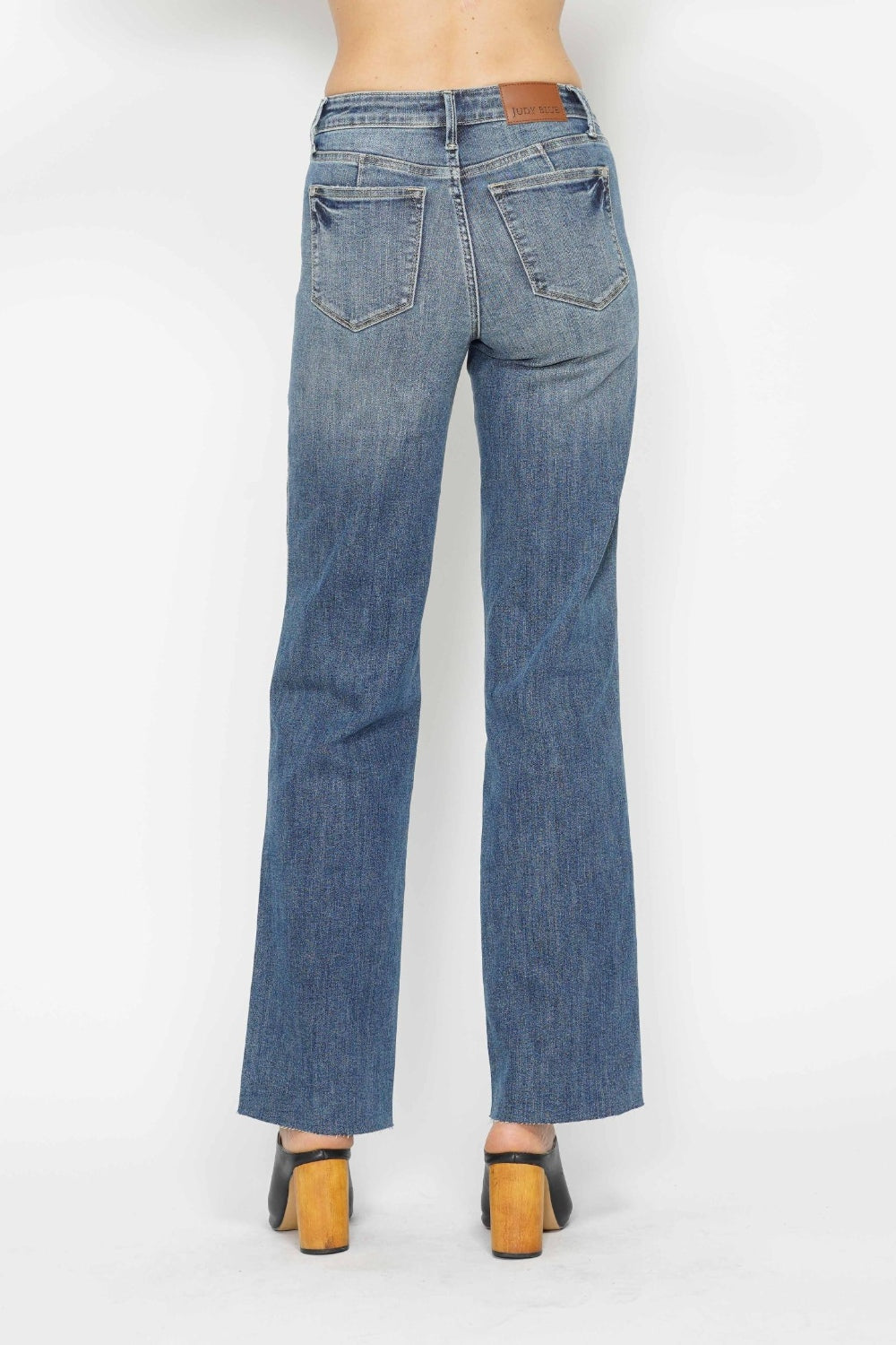 Suki Tummy Control Straight Judy Blue Jeans