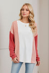 Rae Contrast Long Sleeve Top