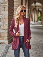 Riley Open Front Cardigan with Pockets