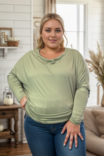 Love For Evermore Top in Sage