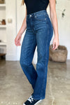 Alicia Tummy Control Straight Judy Blue Jeans