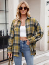 Gemma Pocketed Plaid Long Sleeve Shirt