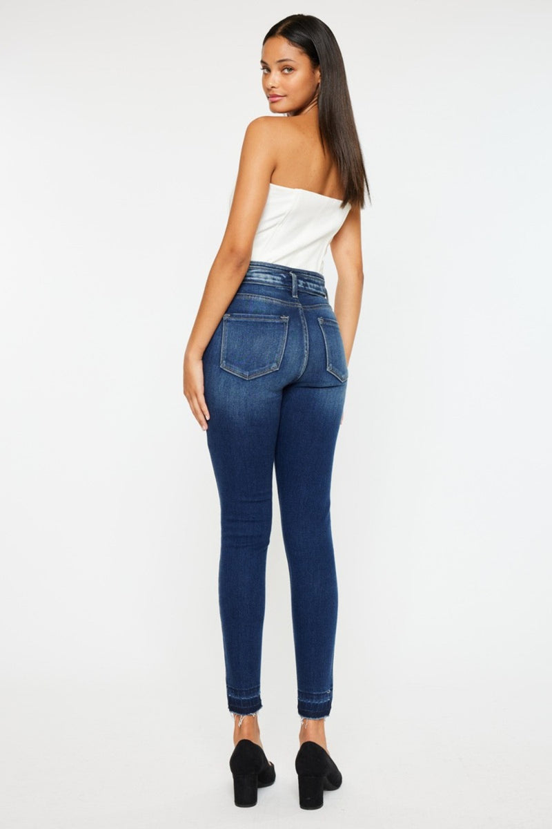 Bailey High Rise Ankle Skinny Kancan Jeans