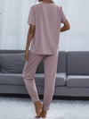 Clara Short Sleeve Top and Pants Set