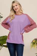 Celeste High-Low Sweatshirt