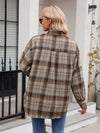 Gemma Pocketed Plaid Long Sleeve Shirt