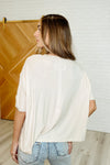 Bare Necessitee Relaxed Tee in Sand Beige