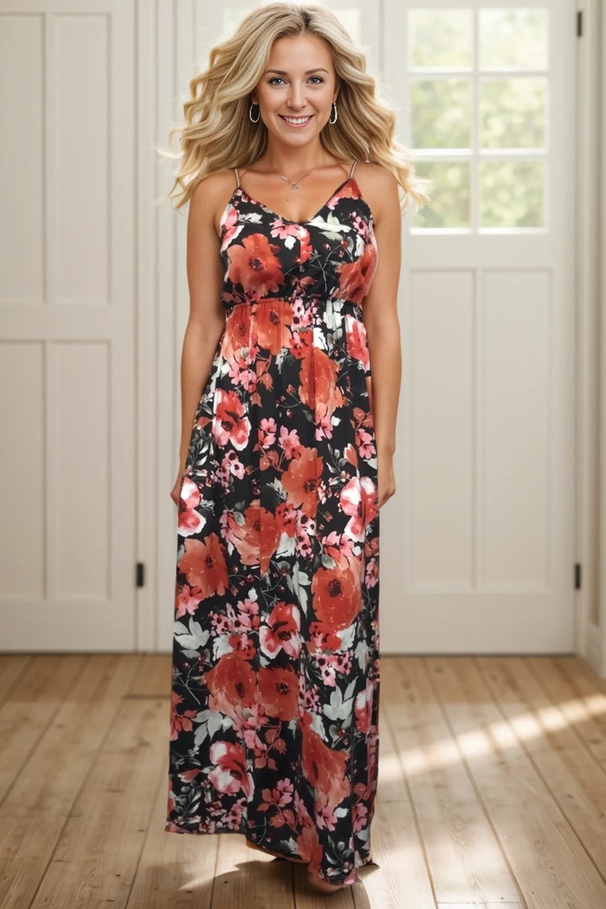 Beauty in Darkness Maxi Dress